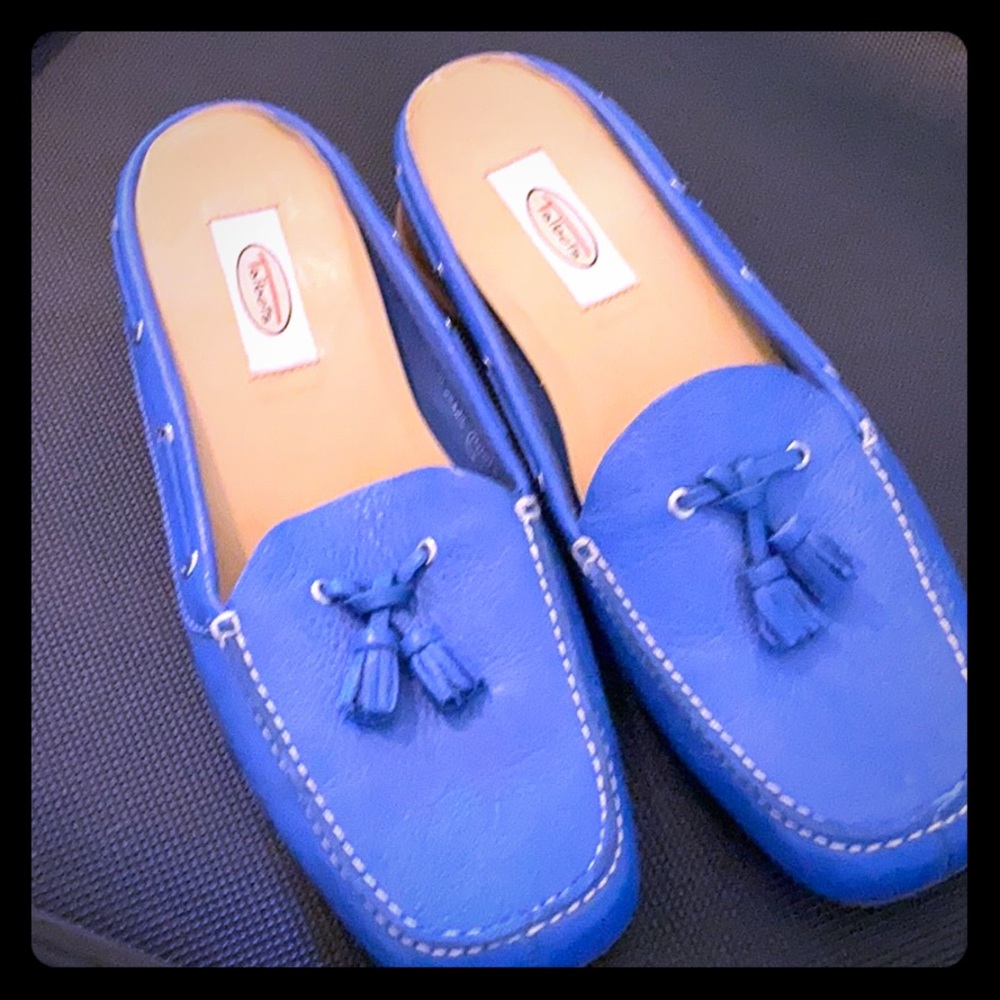 Talbots leather mule loafers 7 aa